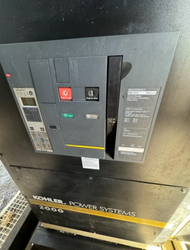 2000 KW Kohler #2000REOZMD, Standby Diesel Generator, Tier 2, sound attenuated enclosure, 277/480 Volts, 361 - Image 3