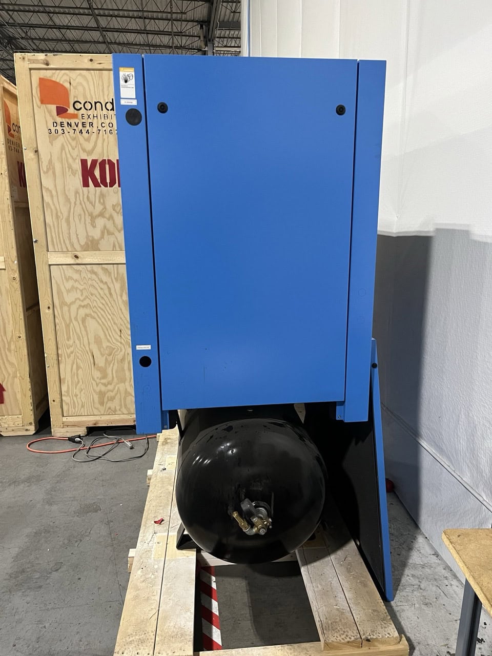 67 cfm, 150 psi, Boge #C12-2LN, rotary screw air compressor, 15 HP, 3540 RPM, 2021 - Image 5