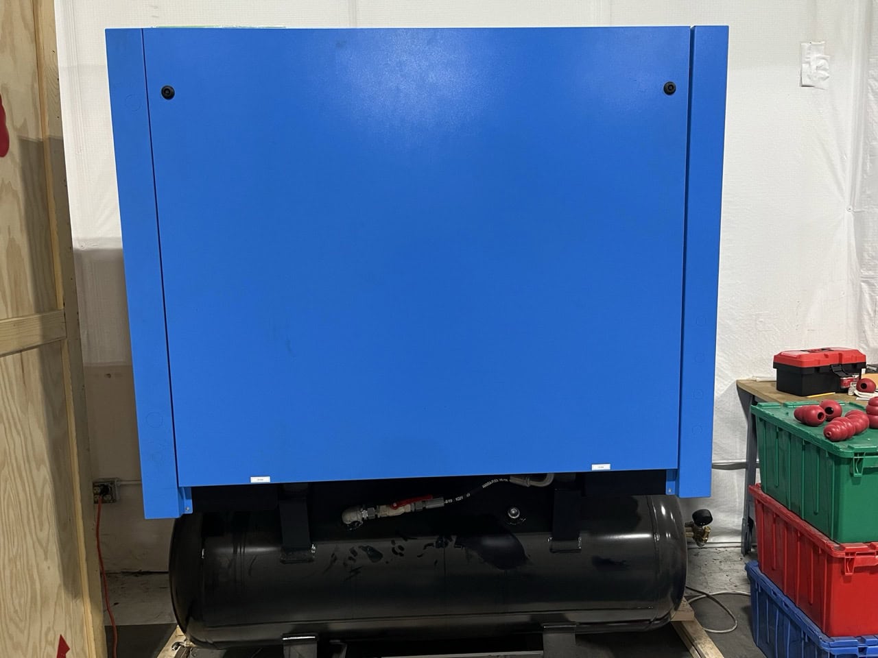 67 cfm, 150 psi, Boge #C12-2LN, rotary screw air compressor, 15 HP, 3540 RPM, 2021 - Image 6