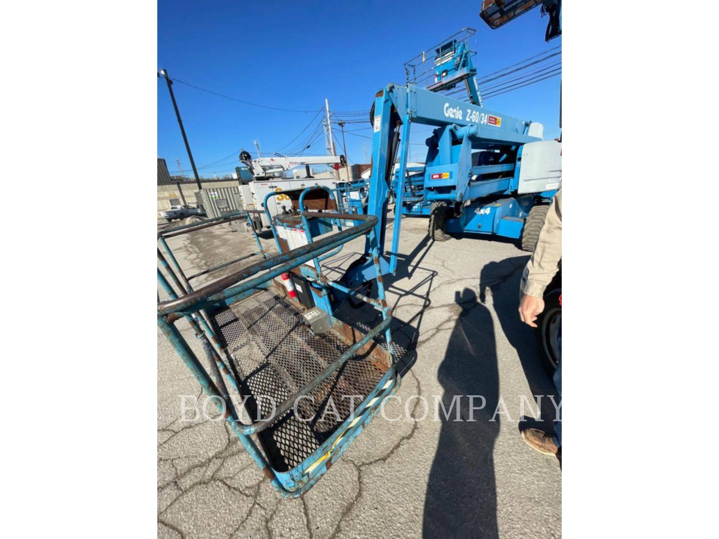 Genie Industries Z60/34 4WD G84, Articulated Boom Lift, 1483 hours, S/N: Z6014-14329, 2014 - Image 1