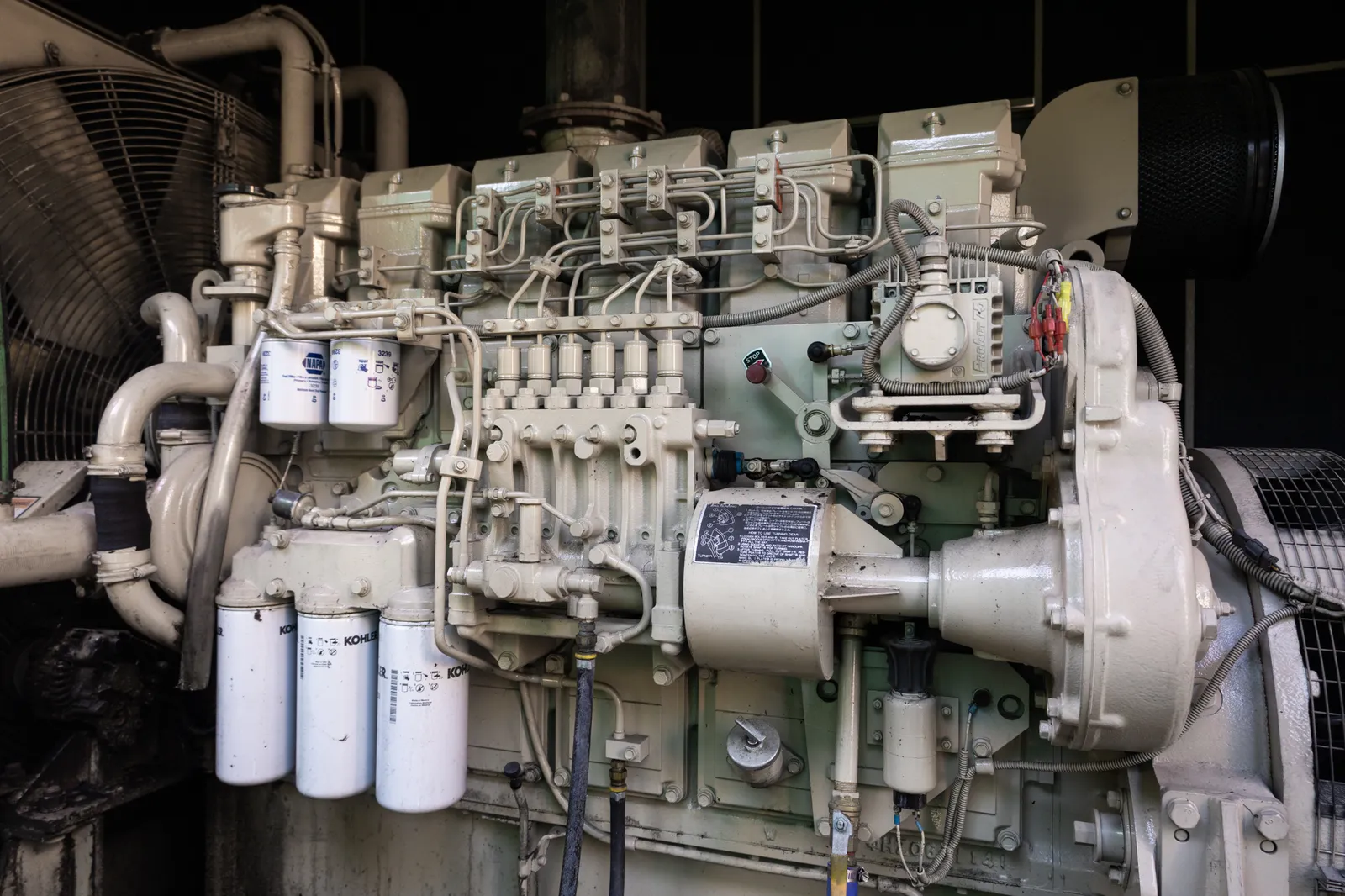 600 KW Kato light #D600FRY4T2, generator, enclosed, 277/480 Volts, 205 hours, 2007 - Image 3
