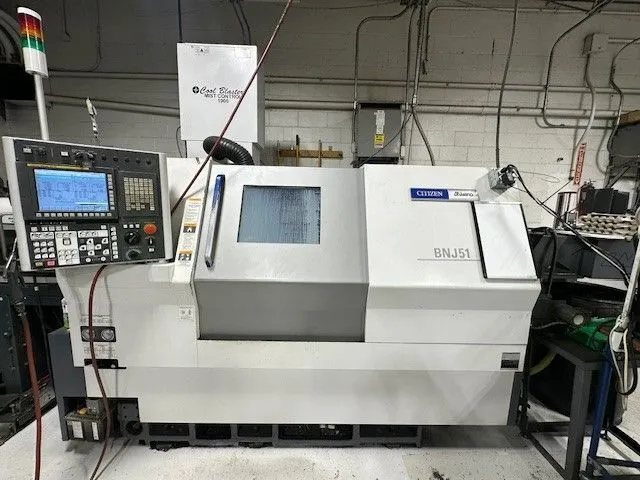 Citizen #BNJ-51SY6, CNC Swiss Type Lathe, 6