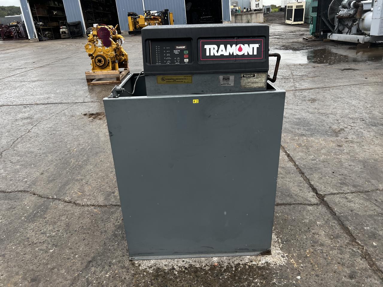 100 gallon Tramont #UTRS-100, Diesel Fuel Tank w/Electric Fuel Pump, Double Wall, Day Tank, 36" L x 36" width - Image 1