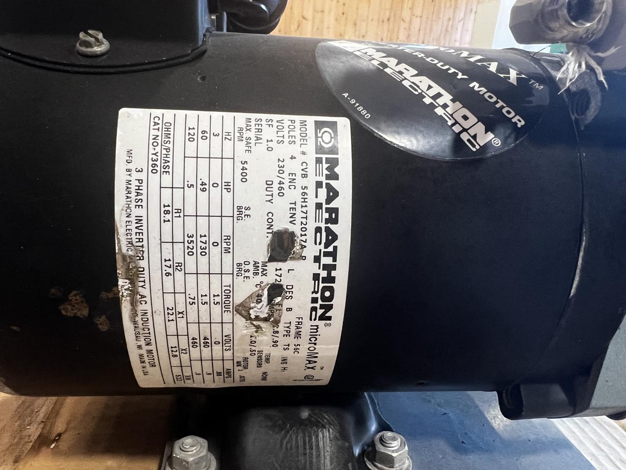 Caterpillar #25F05SEEL, Pump Set, for DPF Injection, 3 phase, 4-pole, 230/460 V - Image 7