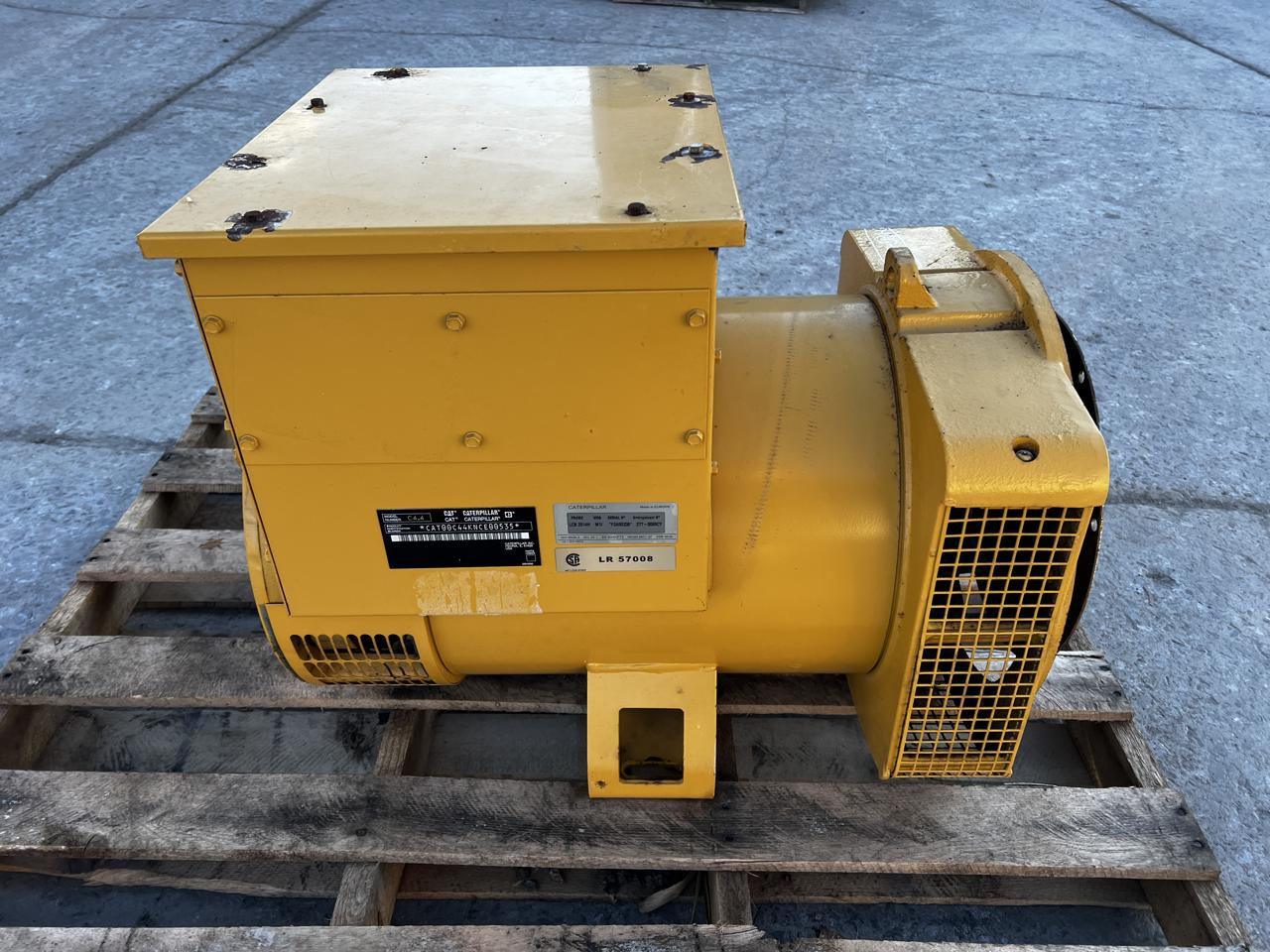 60 KW, Caterpillar #C4.4, Generator Head, sound attenuated enclosure 3, 11.5" Flywheel, 1 phase, 4-wire - Image 1