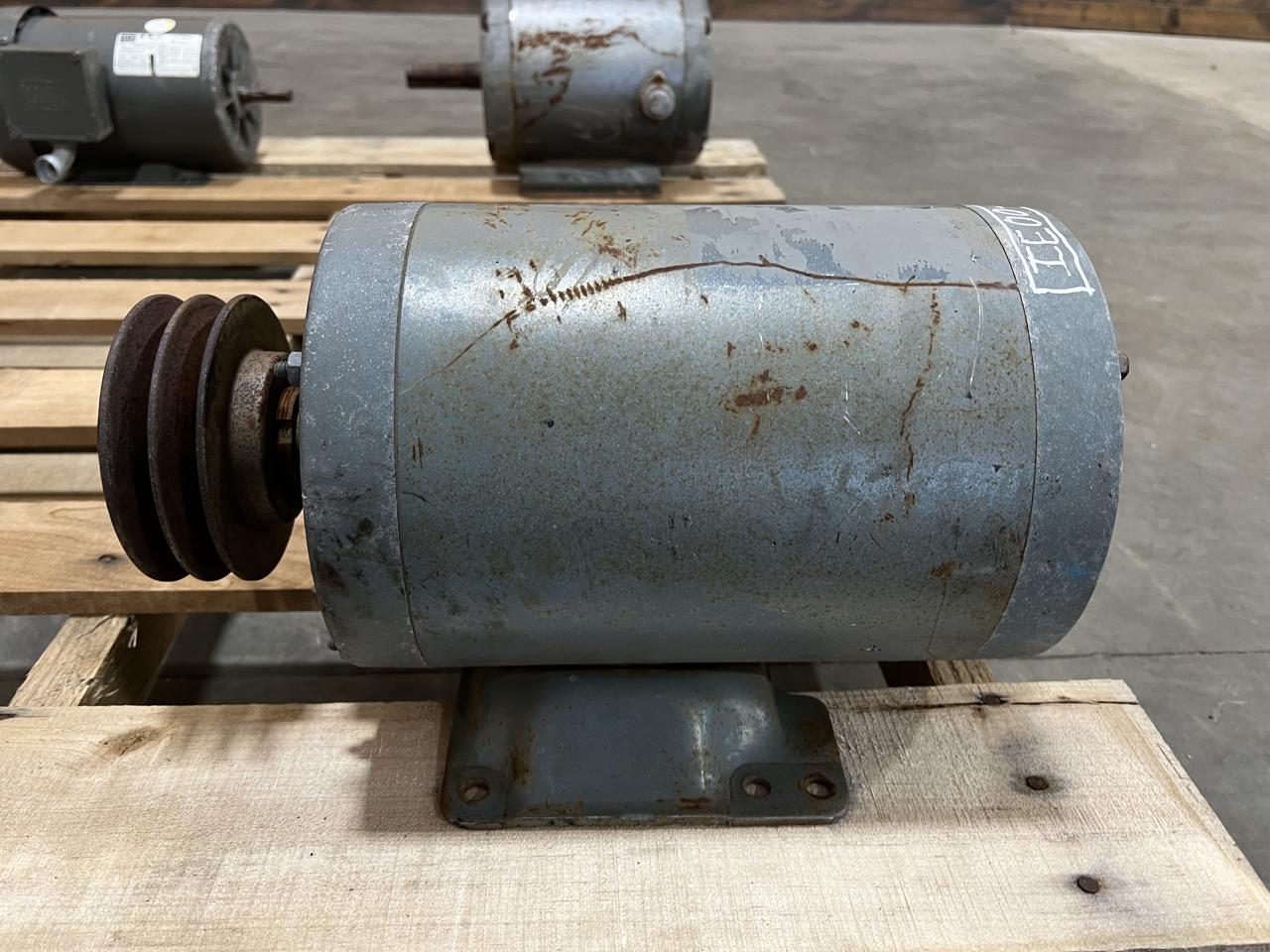 5 HP 1740 RPM Doerr LR-13758, Frame J184T, 3 phase, 14.4/7.2 Amps, 230/460 Volts - Image 1