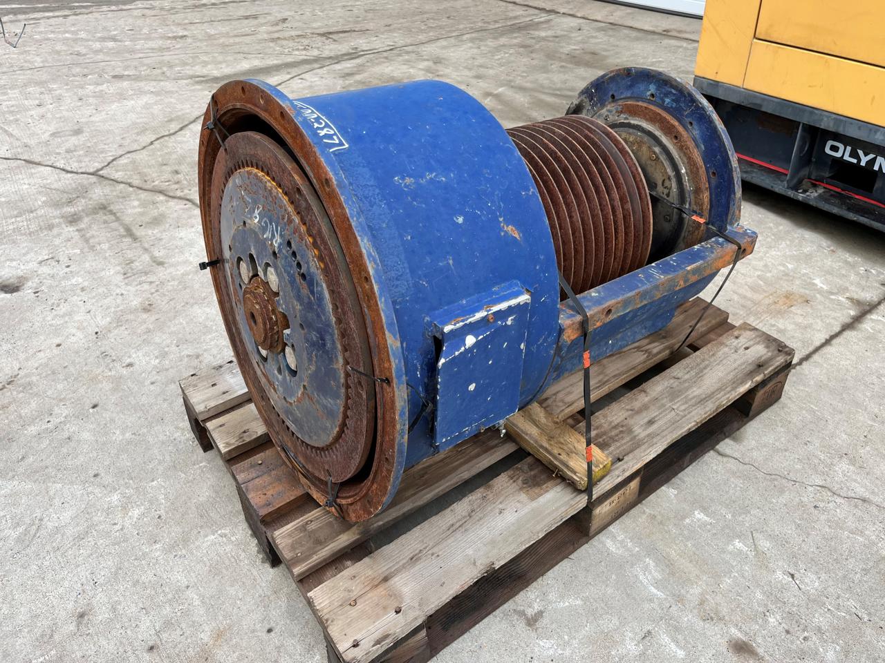 WPT Power Transmission Corp. #W18-CG-314, PTO Clutch w/Outboard Bearing, sound attenuated enclosure 0, 18" - Image 3