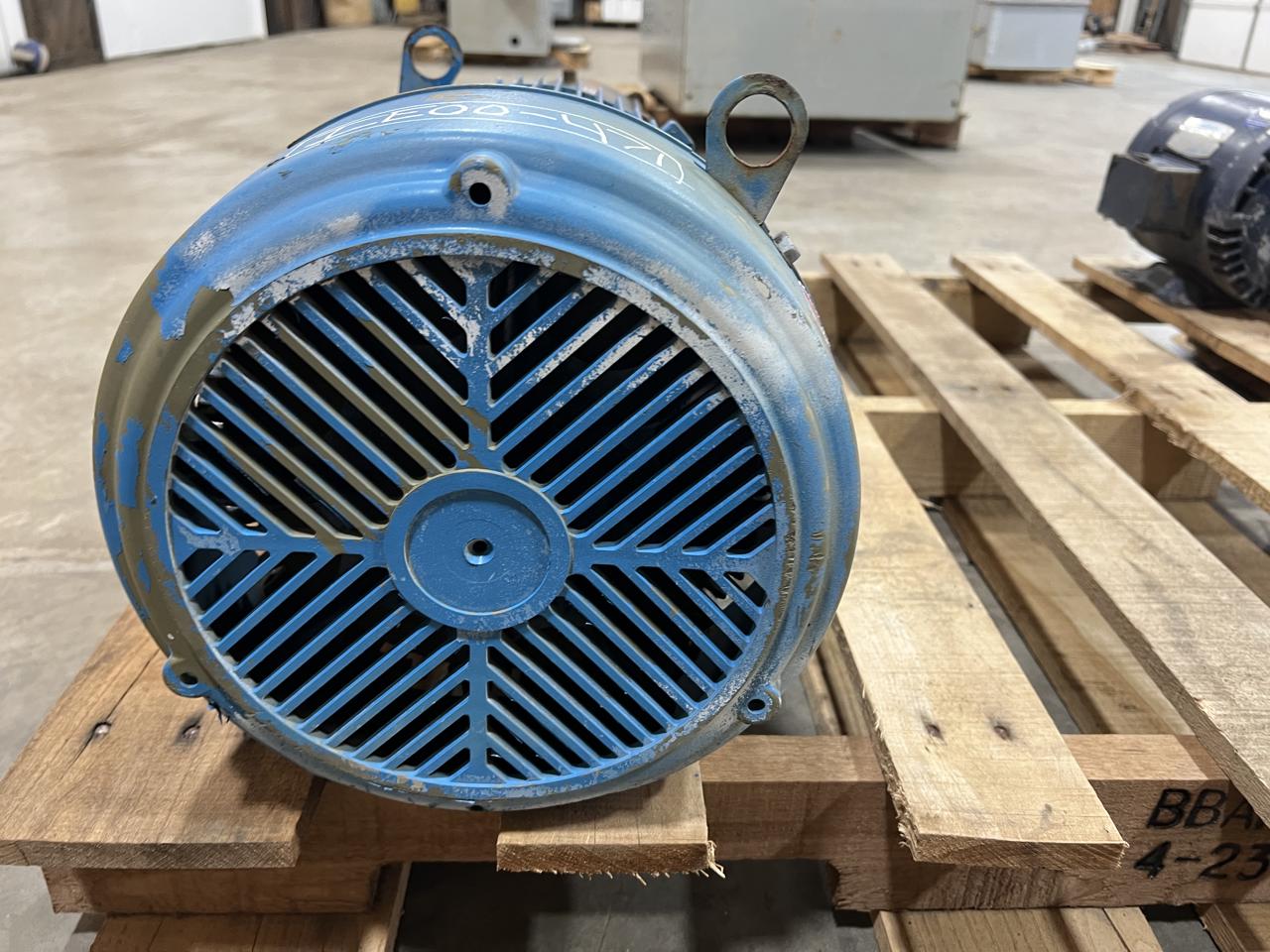 10 HP 1755 RPM Unimount 125 #380475-700, Frame 215T, 3 phase, 230/460 Volts - Image 7