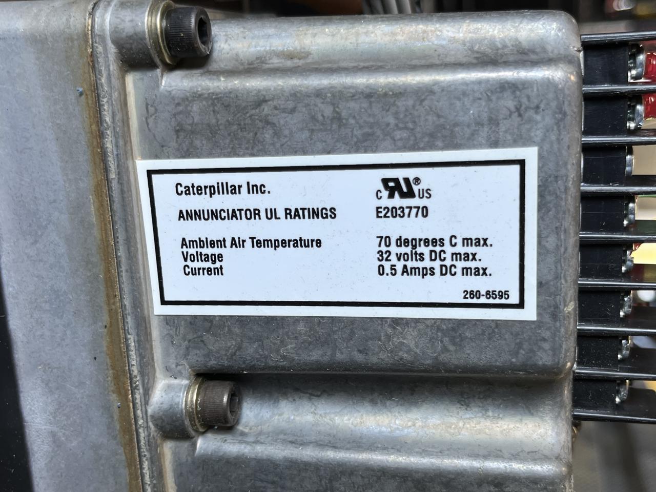 Caterpillar, Remote Annunciator for Generator Engine Monitoring, 24-32 VDC - Image 7