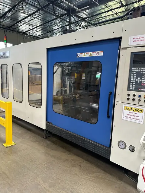 1150 Ton, 184.55 oz., Hyundai #EDIS-1150DL, horizontal injection molding machine, 110mm screw, 2014 (7 - Image 3