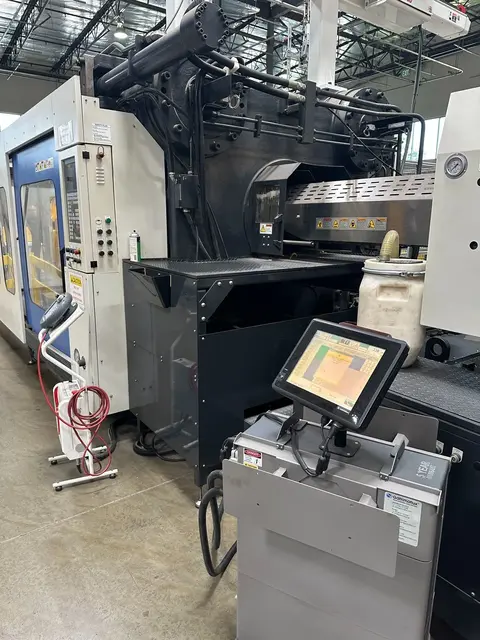 1150 Ton, 184.55 oz., Hyundai #EDIS-1150DL, horizontal injection molding machine, 110mm screw, 2014 (7 - Image 6