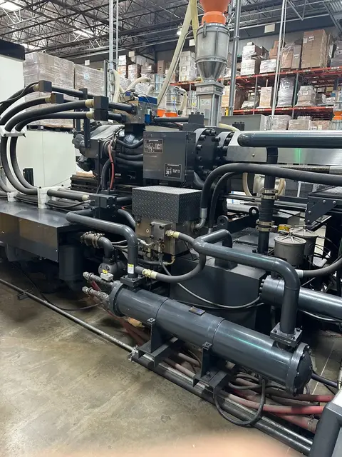1150 Ton, 184.55 oz., Hyundai #EDIS-1150DL, horizontal injection molding machine, 110mm screw, 2014 (7 - Image 7