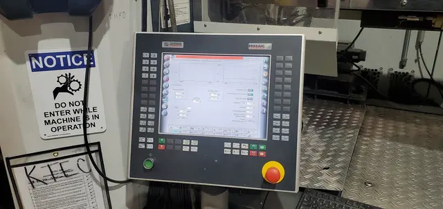 350 Ton, 50.8 oz., Ferromatik Milacron #K-TEC350, horizontal injection molding machine, 80mm screw, 2013 - Image 7