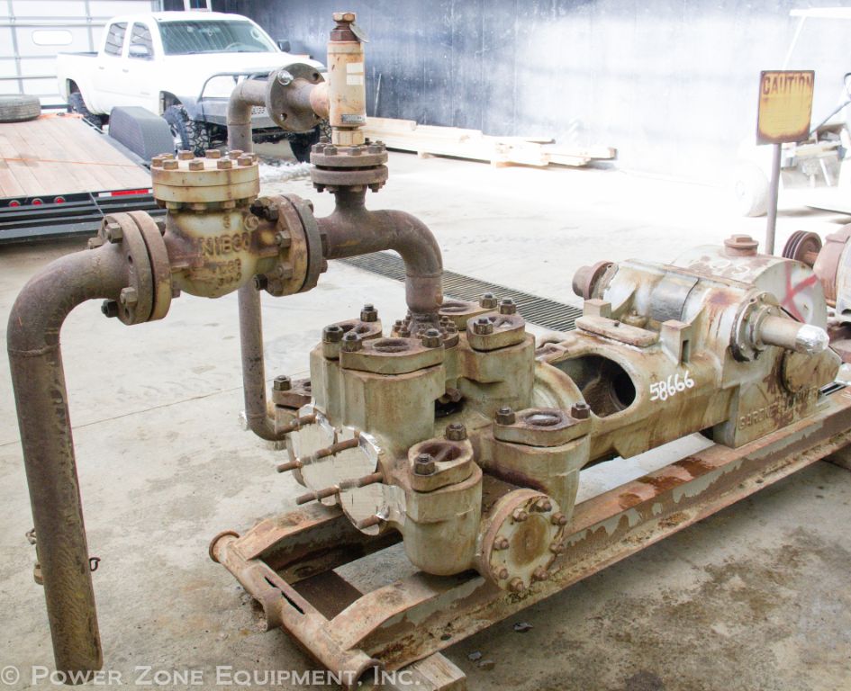 Gardner Denver #FG-FXG-R, Duplex Pump Fluid End & Bare Power Frame Only, 200 GPM @ 895 psi, 6" stroke, 4" - Image 10