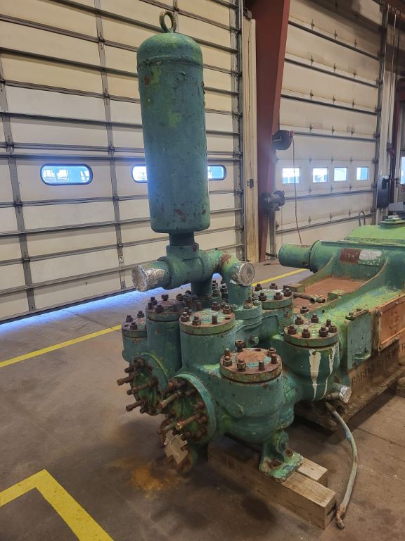 124 GPM @ 1500 psi, Gardner Denver #FXO-FXO, Duplex Pump, 10" stroke, 5" pistons, 4" suction, 3" discharge - Image 6