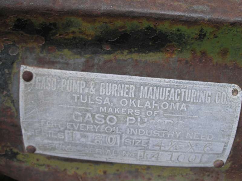 125 GPM @ 900 psi, Gaso #1849, Duplex Production Pump, 6" stroke, 4.5" pistons, 4" suction, 2" discharge - Image 4