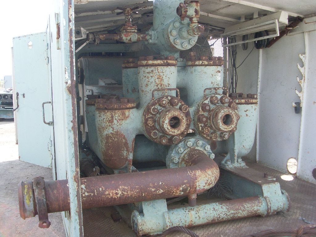 285/805 GPM @ 3550/1265 psi, National #G-700, Duplex Pump, 14" stroke, 5"/8" pistons, 5.38:1 Ratio, 700 HP - Image 6
