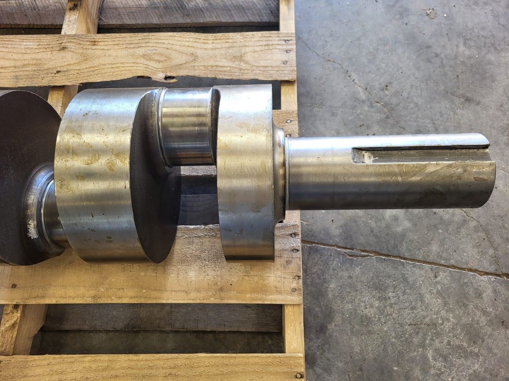 Oilwell #A-546, Quintuplex Pump Crankshaft Only, 6" stroke, 267 HP, 360 RPM, Rebuilt - Image 8