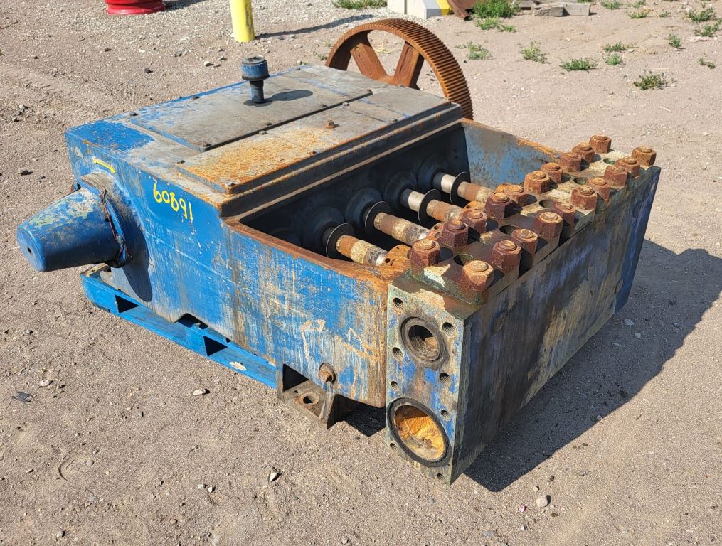 257 GPM @ 1500 psi, National #J-250-M, Quintuplex Pump, 5" stroke, 2.75" plungers, 6" suction, 3" discharge - Image 1