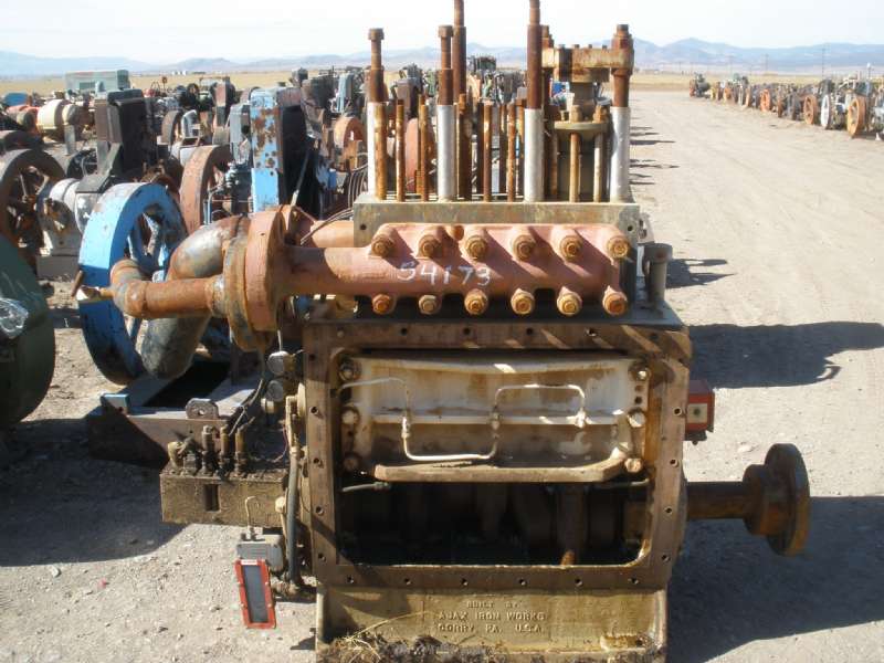 115 GPM @ 2015 psi, Ajax #T-150-M, Triplex Pump, Vert., 5" stroke, 2.5" plunger, 4" suction, 3" discharge - Image 7