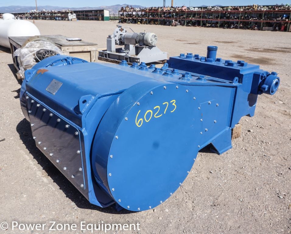 688 GPM @ 2750 psi, Gardner Denver #LC-1200, Well Service Pump, 6" stroke, 5" missing plunger, 5.5:1 Ratio - Image 2
