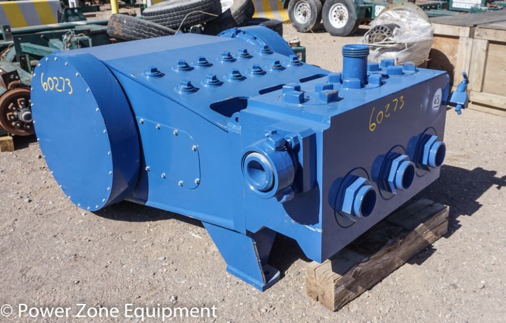 688 GPM @ 2750 psi, Gardner Denver #LC-1200, Well Service Pump, 6" stroke, 5" missing plunger, 5.5:1 Ratio - Image 3
