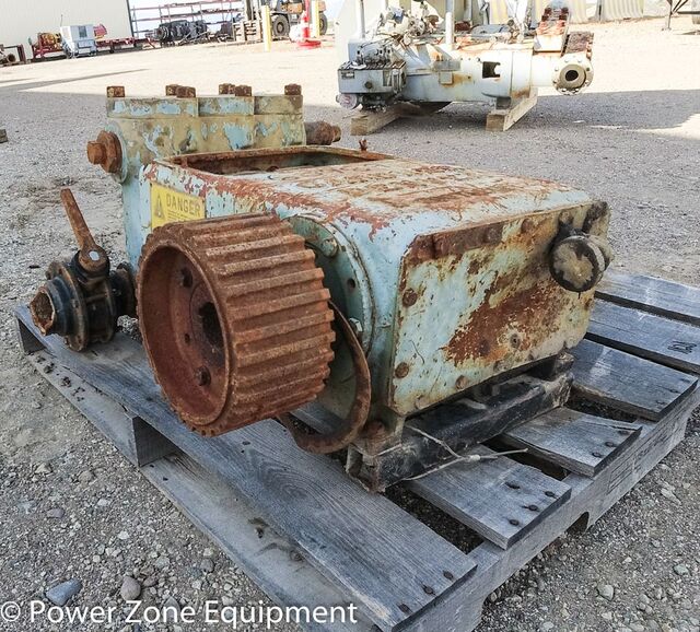 10 GPM @ 2250 psi, Gardner Denver #TQBAFCAAAB9, Triplex Pump, 2" stroke, 1" plungers, 2.5" suction, 2" - Image 4