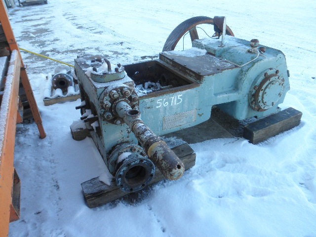 Gaso #3775, Triplex Pump Parts/Partial Pump for Parts, 115 GPM @ 2445 psi, 5" stroke, 2.5" plungers, 6" - Image 1
