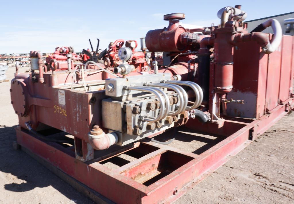95 GPM @ 7000 psi, NLB #7400D, Triplex Production Pump, 7.13" stroke, 1.75" plungers, 3.4" suction, 2.46" - Image 3