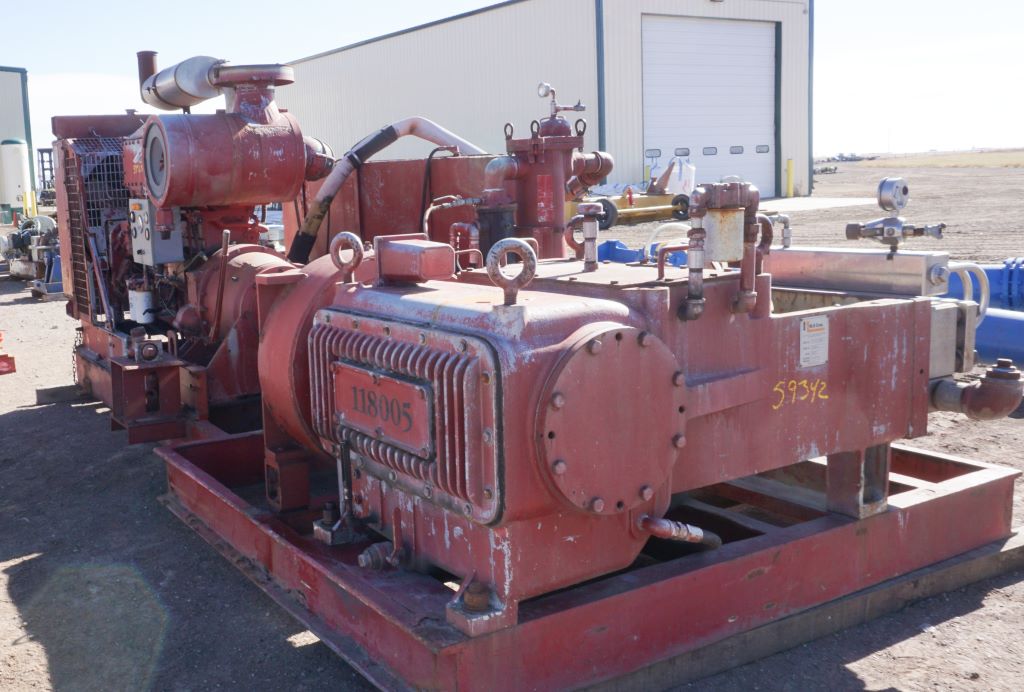 95 GPM @ 7000 psi, NLB #7400D, Triplex Production Pump, 7.13" stroke, 1.75" plungers, 3.4" suction, 2.46" - Image 5