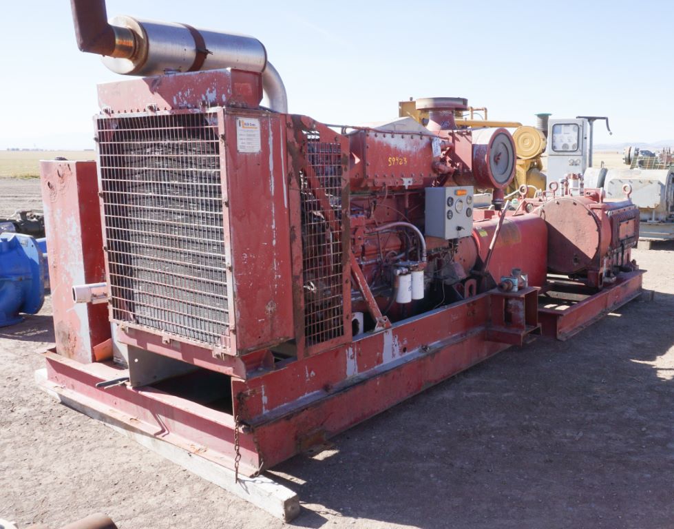 95 GPM @ 7000 psi, NLB #7400D, Triplex Production Pump, 7.13" stroke, 1.75" plungers, 3.4" suction, 2.46" - Image 9