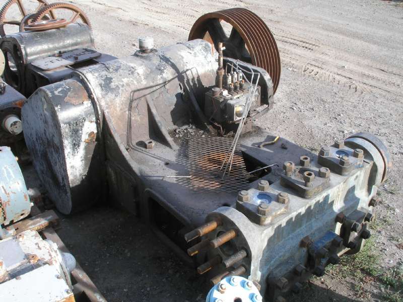 152 GPM @ 3080 psi, Oilwell #A-338, Triplex Pump, 8" stroke, 2.88" plungers, 6" suction, 3" discharge, 300 - Image 1
