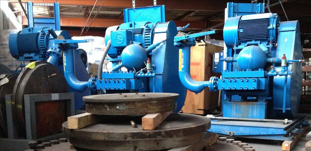 45 GPM @ 5063 psi, Union #TD-120M, Triplex Pump, 4.25" stroke, 1.63" plungers, 3" suction, 2" discharge, 120 - Image 7