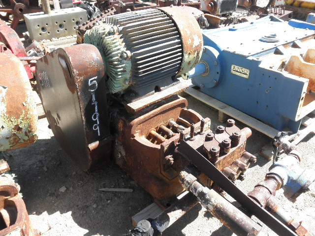 24 GPM @ 1050 psi, Union #TD-3, Triplex Production Pump, 3" stroke, 1.56" plungers, 20 HP, 350 RPM - Image 3