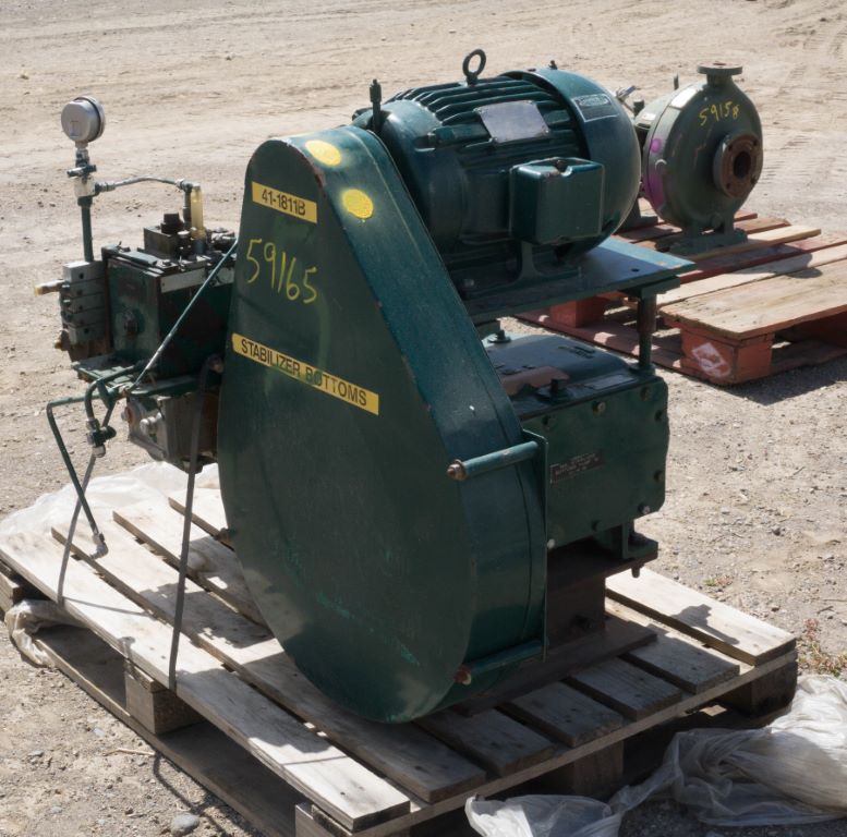 40 GPM, Union #TD-30, Triplex Production Pump, 2.75" stroke, 2" plungers, 3" suction, 2" discharge, 30 HP - Image 2
