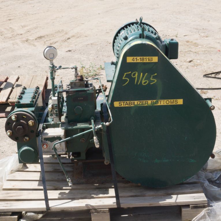 40 GPM, Union #TD-30, Triplex Production Pump, 2.75" stroke, 2" plungers, 3" suction, 2" discharge, 30 HP - Image 4