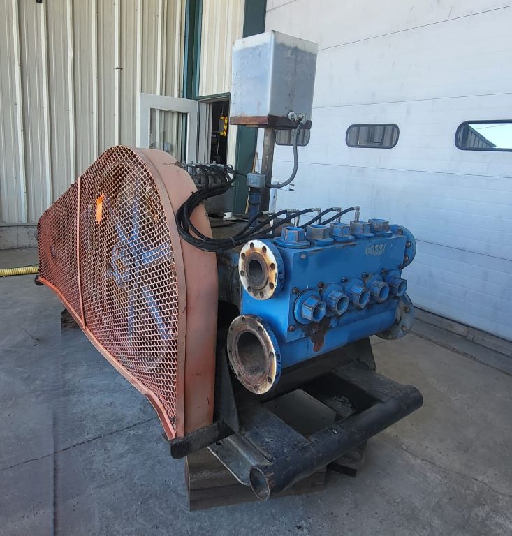 Wheatley #HP-125L, Pump, 3.5" stroke, 3" plungers, 6" suction, 3" discharge, 125 HP, 500 RPM - Image 6