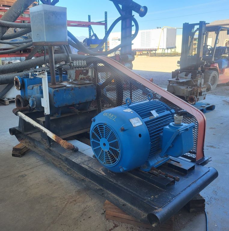 Wheatley #HP-125L, Pump, 3.5" stroke, 3" plungers, 6" suction, 3" discharge, 125 HP, 500 RPM - Image 8