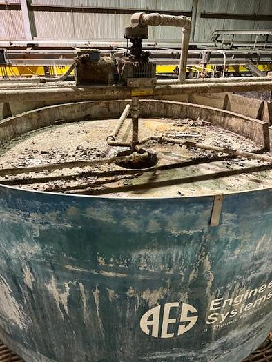 Kadant A.e.s #4035, 8' dia. gravity strainer, 43" deep - Image 2