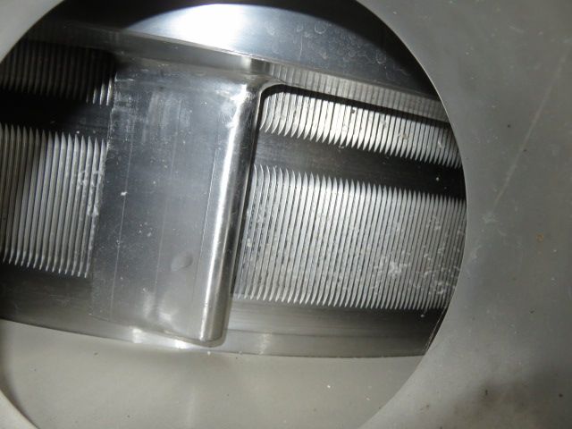 Fiberprep #SPM800, pressure screen, Stainless Steel, slotted basket, no motor - Image 4