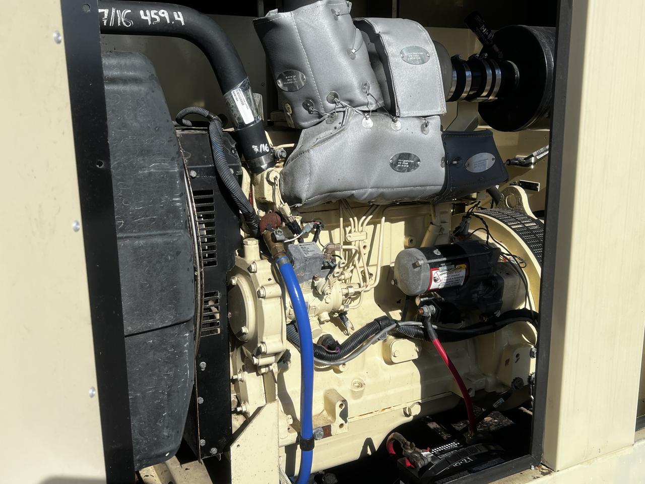 60 KW Kohler #60REOZJB, diesel generator set, 120/240 Volts, 1-phase, 681 hours, 74 HP @ 1800 RPM, John Deere - Image 9