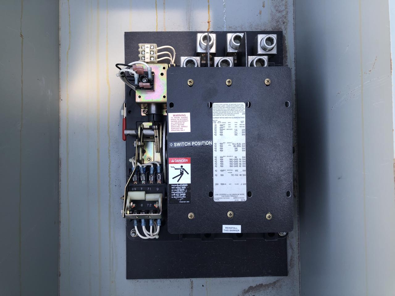 260 Amp. Asco #Series-940, transfer switch, 480 Volts, 3-phase, 3-poles wires - Image 5