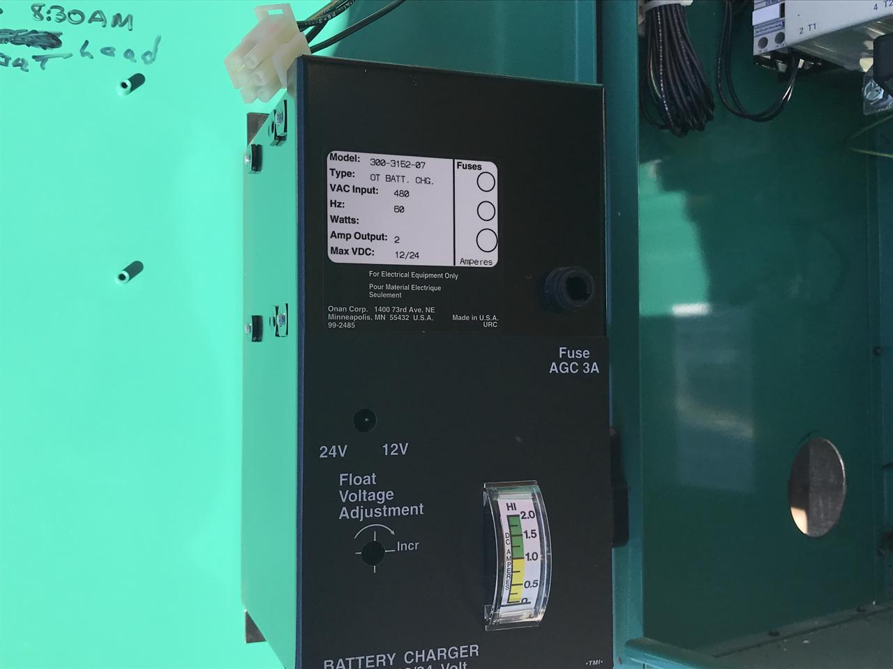 150 Amp. Cummins, Onan LT-150, automatic transfer switch, 480 Volts, 3-phase, 3-poles, 2001 - Image 9