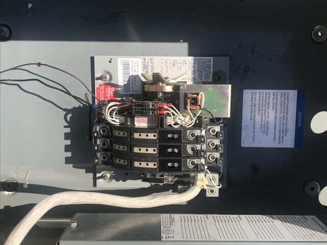 70 Amp. Kohler #KCT-ACTA-0070S, transfer switch, 208 Volts, 3-phase, 3-poles, 2006 - Image 9
