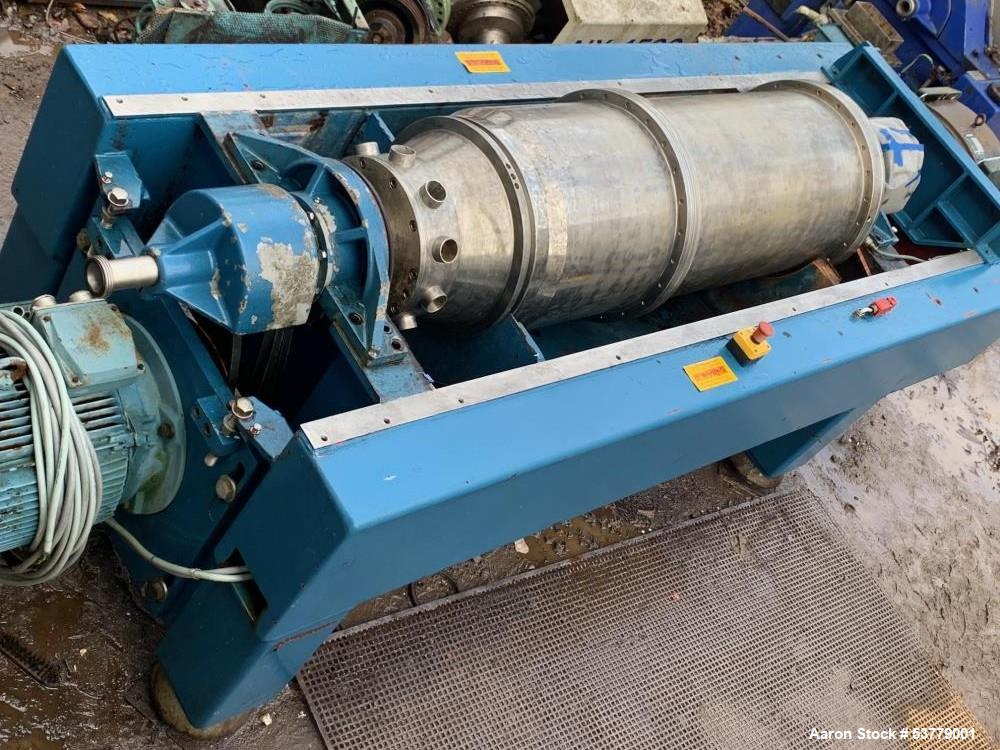 Alfa-Laval #AVNX 930B-31G, Solid Bowl Decanter Centrifuge, Stainless Steel, 3250 rpm, single lead conveyor - Image 3