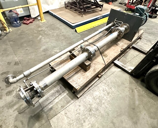 Stainless steel vertical pump, Stainless steel wetted parts, 30 HP, 3" outlet - Image 3