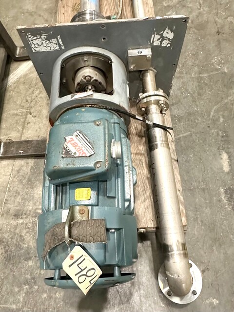 Stainless steel vertical pump, Stainless steel wetted parts, 30 HP, 3" outlet - Image 5
