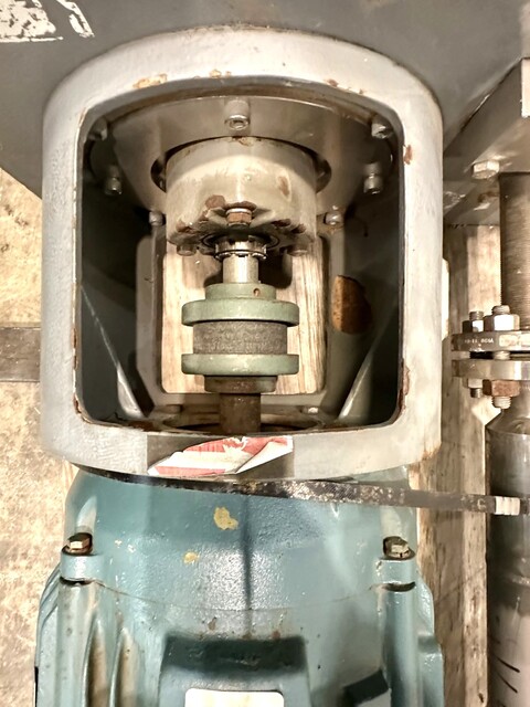 Stainless steel vertical pump, Stainless steel wetted parts, 30 HP, 3" outlet - Image 7