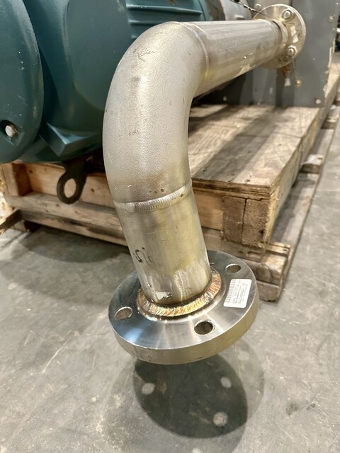 Stainless steel vertical pump, Stainless steel wetted parts, 30 HP, 3" outlet - Image 8