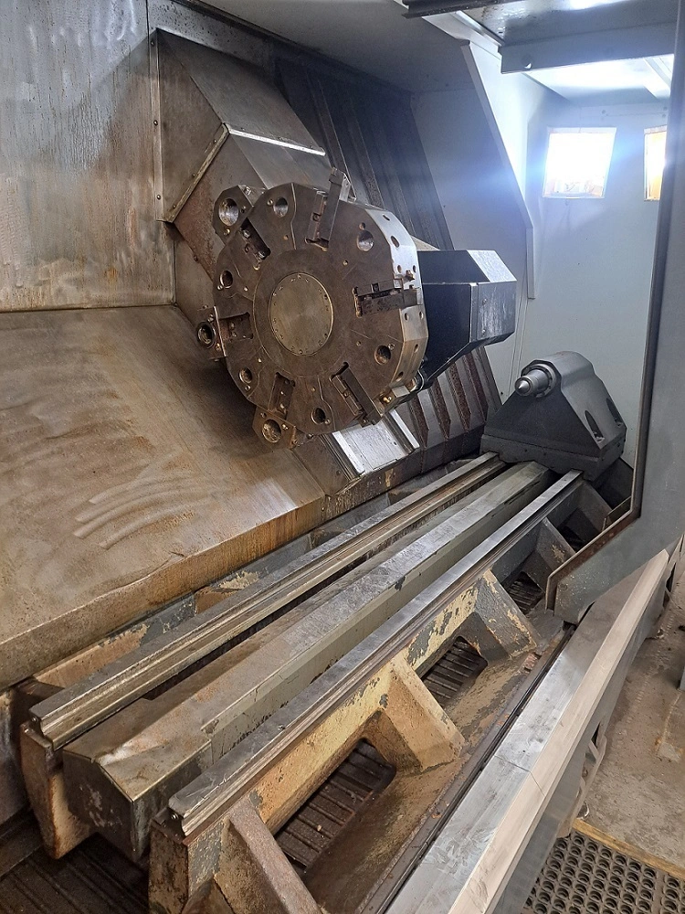 Haas #ST-40L, CNC lathe, 34.5" swing, 15" chuck, 4" bar, 25.5" dia., 80" lgth, 40 HP, 2400 RPM, tailstock - Image 5